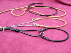 all-in-one rolled leather combination leads